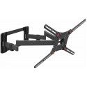 Wall Mount Barkan BM464L Black 13"-90" Full Motion, max.60kg, VESA mm: up to 600x400mm