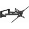 Wall Mount Barkan BM464L Black 13"-90" Full Motion, max.60kg, VESA mm: up to 600x400mm
