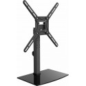 Tabletop TV Mount Barkan S320 Black 29"-58" Swivel&Tilt, max.25kg, VESA mm: up to 400x400mm