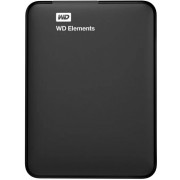 2.5" External HDD 4.0TB (USB3.0)  Western Digital "Elements", Black, Durable design