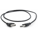 Cable Extension USB CC-USB2-AMAF-75CM/300-BK,0,75 m, USB 2.0 A-plug A-socket