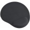 Gembird MP-GEL-BK, Gel mouse pad with wrist support, black