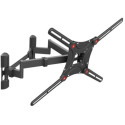 Wall Mount Barkan BM464L Black 13"-90" Full Motion, max.60kg, VESA mm: up to 600 x400mm