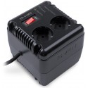 "Stabilizer Voltage SVEN  VR-V1000  max.500W, Output sockets: 2 ? CEE 7/4
-  
 http://www.sven.fi/ru/catalog/stabilizer/vr-v1000.htm "