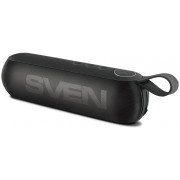 Speakers   SVEN  PS- 75 Black, Bluetooth, FM, USB, microSD, 6w, Li-ion 1200mAh, Mic, DC 5 V