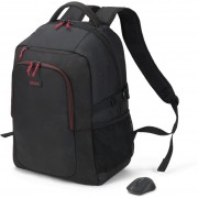  Dicota D31719 Backpack Gain Wireless Mouse Kit 15.6" Black + Wireless Mouse  (rucsac laptop/рюкзак для ноутбука)