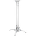 PureMounts PM-SPIDER-10W Suspension Bracket for Projector, Ceiling to Projector 150mm, tilt:+/- 15°, swivel:15°, rotade: 360°, max 13.5kg, White