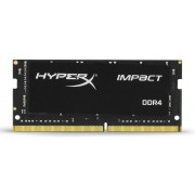 .8GB DDR4-2666MHz SODIMM Kingston HyperX IMPACT (HX426S15IB2/8), CL15-17-17, 1.2V, Intel XMP, Black
