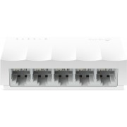 ".5-port 10/100Mbps Desktop Switch  TP-LINK LiteWave ""LS1005"", Plastic Case
5? 10/100Mbos Auto-Negotiation RJ45 port, supporting Auto-MDI/MDIX
Green Ethernet technology saves power
IEEE 802.3X flow control provides reliable data transfer
Plastic cas