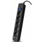 "Surge Protector SVEN SF-05LU, 5 Sockets + 2 USB, 1.8m, Black, color box - http://www.sven.fi/ru/catalog/filter/sf-s1.htm "