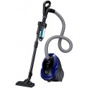 "Vacuum cleaner Samsung VC20M255AWB/UK
, 2000W Power output, 2,5l  bag capacity, НЕРА13, EZClean Cyclone, 1 Crevice tool and Dust brush, telescopic tube, blue-black "