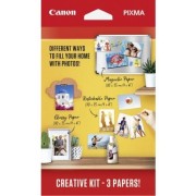 "Paper Canon Creative Kit 2
Pixma Creative Kit (MG101 4x6 + RP-101 4x6 + PP201 4x6) "