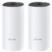 TP-LINK Deco E4 (2-pack) AC1200 MU-MIMO, Whole Home Mesh Wi-Fi System, Router, Access Point, 867 Mbps at 5 GHz, 300 Mbps at 2.4 GHz, 2  10/100Mbps, WAN/LAN Ports, 1 Power Port, Flash 16MB, SDRAM 128MB, 2 Internal dual-band antennas per Deco unit