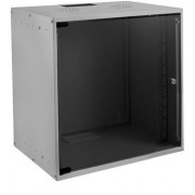 Cabinet rack metalic 15U, 600x600x745 mm, flatpack, Black 15u-Rec-156F
