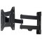 Hama 118101 FULLMOTION TV Wall Bracket, 1 Star, 200x200, 122cm (48"), 2 arms, black