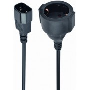 Power adapter cord  PC-SFC14M-01, C14 input and Schuko output, for UPS or PDU