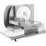 "SlIcer machIne GORENJE R706A
, 180W power, thickness from 1 - 15 millimetres 17-centimetre stainless steel blade,  inox "