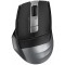 Wireless Mouse A4Tech FG35, Optical, 1000-2000 dpi, 6 buttons, Ergonomic, 1xAA, Black/Grey, USB