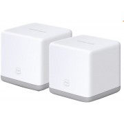 "Whole-Home Mesh Dual Band Wi-Fi AC System MERCUSYS, ""Halo S12(2-pack)"", 1167Mbps,MU-MIMO,up to 260m3
//  One Unified Network – With advanced Mesh Technology, Halo units work together to form a single unified whole-home network with one Wi-Fi name and 