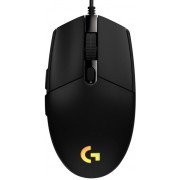 Logitech Gaming Mouse G102 LIGHTSYNC RGB lighting, 6 Programmable buttons, 200- 8000 dpi, Onboard memory, Black