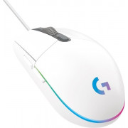 Logitech Gaming Mouse G102 LIGHTSYNC RGB lighting, 6 Programmable buttons, 200- 8000 dpi, Onboard memory, White