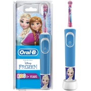 "Electric tooth brush Braun Kids Vitality D100 Frozen
, kids toothbrush, rechargeable battery, rotating cleaning mode, integrated timer, cars "