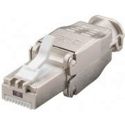RJ45 Shielded Modular Plug, Cat.6a, Toolless type 