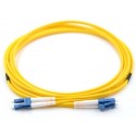 Fiber optic patch cords, singlemode Duplex LC-LC, 2m 