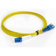Fiber optic patch cords, singlemode Duplex LC-SC, 3m 