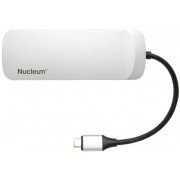Kingston Nucleum USB-C Hub, Ports: USB-C (power input) / USB-C (data) / HDMI / 2 x USB / SD / microSD, USB 3.1 Gen 1, Power Delivery Pass through up to 60W