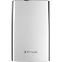 2.5" External HDD 2.0TB (USB3.0)  Verbatim "Store 'n' Go", Silver, Nero Backup Software, Green Button Energy Saving Software