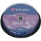 Verbatim DataLifePlus DVD+R AZO 4.7GB 16X MATT SILVER SURFAC - Spindle 10pcs.