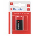 Verbatim Alcaline Battery  9V, 1pcs