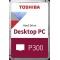3.5" HDD 4.0TB Toshiba P300 , 5400rpm, 128MB, NCQ-technology, SATAIII HDWD240UZSVA