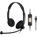 Headset EPOS Sennheiser SC 60 USB, 16—60000Hz, SPL:113dB, microphone with noise canceling