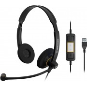 Headset EPOS Sennheiser SC 60 USB, 16—60000Hz, SPL:113dB, microphone with noise canceling