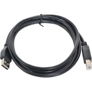 Cable USB2.0 PRO - 1.8m -  SVEN  Am-Bm, 1.8m, A-plug B-plug, ferritte filter, Black