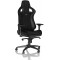 "Gaming Chair Noble Epic NBL-PU-BLA-002 Black/Black, User max loadt up to 120kg / height 165-180cm -- https://www.noblechairs.com/epic-series/gaming-chair-pu-leather Specifications: Practical tilting function (max. 11°) 4D Armrests with maximum adjus