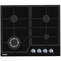 Plita de gaz incorporabila Wolser WL-6400 GBN Q Black