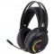Headset Gaming Esperanza NIGHTSHADE EGH470, Black, RGB LED backlight, 1x mini jack 3.5mm + 1x USB, Drivers 30mm, Volume control, Cable length 2m, Weight 360g