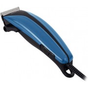 "Hair Cutter Polaris PHC0705
,  mains operation, 4 cutting lengths (0.5-12 mm),, 4 comb attachment, Soft Touch .oil, cleaning brush.  blue "