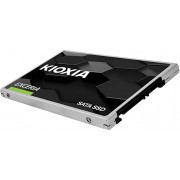 2.5" SSD 480GB  KIOXIA (Toshiba) Exceria, SATAIII, SeqReads: 555 MB/s, SeqWrites: 540 MB/s,  Read / Write Speed: 82000 IOPS / 88000 IOPS, 7mm, Controller SMI SM2258XT, BiCS Flash TLC