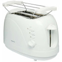 "Toaster Polaris PET0702L
,  750W, 2 slices of toast, variable browning control, cancel button, white "