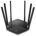 "Wi-Fi AC Dual Band Mercusys Router, ""MR50G"", 1900Mbps, 3?3 MU-MIMO, Gbit Ports, 6x5dBi Antennas
//  AC1900 Dual Band Speeds – Enjoy home entertainment without any lag, reaching speeds up to 1900 Mbps (1300 Mbps on the 5 GHz band and 600 Mbps on the 2.