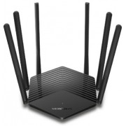 "Wi-Fi AC Dual Band Mercusys Router, ""MR50G"", 1900Mbps, 3?3 MU-MIMO, Gbit Ports, 6x5dBi Antennas
//  AC1900 Dual Band Speeds – Enjoy home entertainment without any lag, reaching speeds up to 1900 Mbps (1300 Mbps on the 5 GHz band and 600 Mbps on the 2.