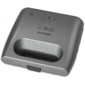 Toaster sandwIch GORENJE SM703GCG, 700W power output,removable plates (waffle, sandwiches, grill), non-stick coating, indicator light, titan 