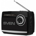 Портативная акустическая система с радио SVEN Tuner SRP-535, 3W, FM/AM/SW, USB, microSD, flashlight, battery