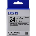 Tape Cartridge EPSON 24mm/9m Matte Blk/MattSiv, LK6SBE C53S656009 