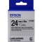 Tape Cartridge EPSON 24mm/9m Matte Blk/MattSiv, LK6SBE C53S656009