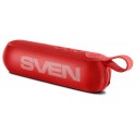 Speakers   SVEN  PS- 75 Red, Bluetooth, FM, USB, microSD, 6w, Li-ion 1200mAh, Mic, DC 5 V